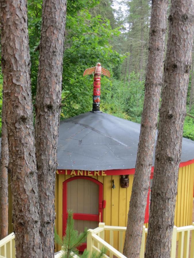 La Maison Sous Les Arbres Saint Roch de Mekinac Bagian luar foto